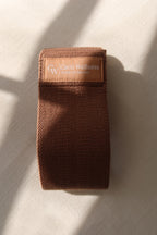 Brown Fabric Resistance Band, Heavy Weight, Coffee Brown