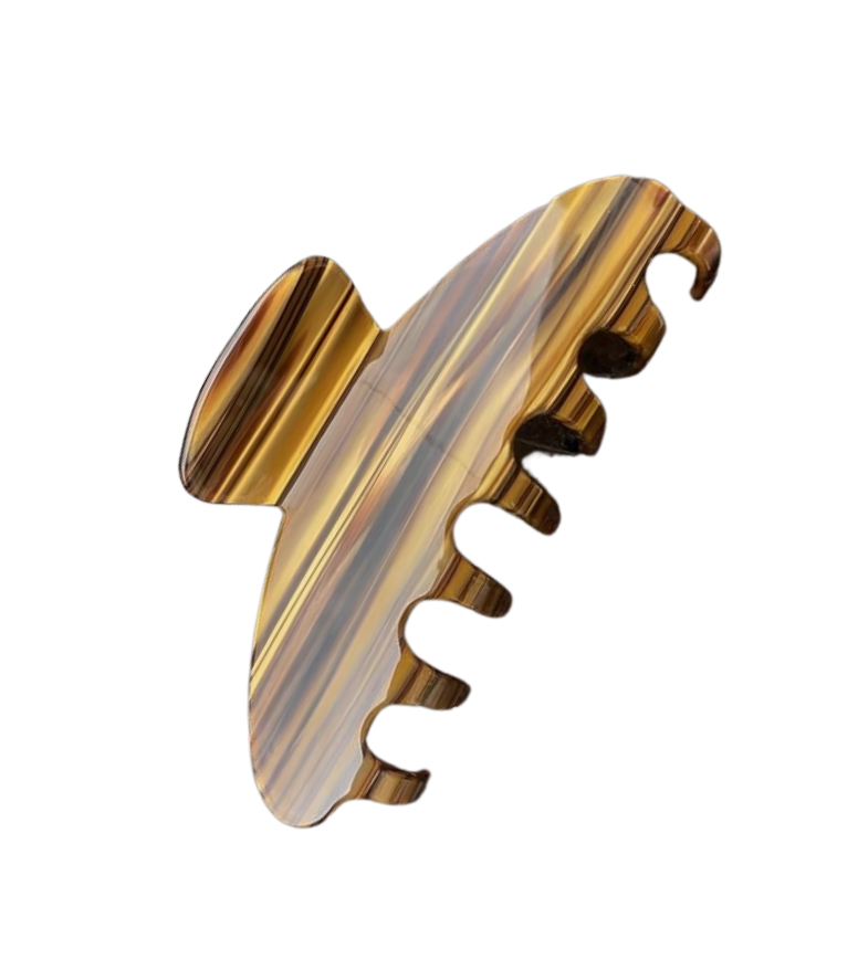 RPZL Tiger's Eye Claw Clip